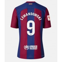 Barcelona Robert Lewandowski #9 Hemmatröja 2023-24 Kortärmad
